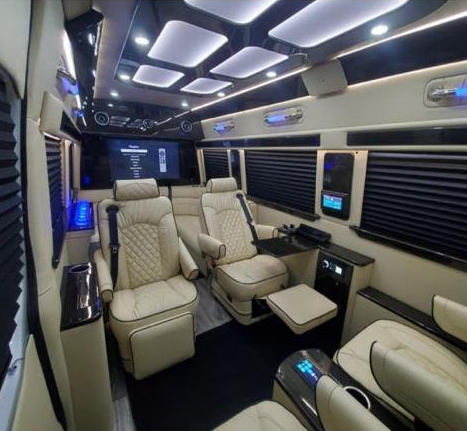 23′ Jet Style Mercedes Sprinter Interior View #2